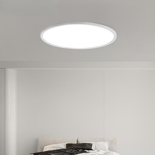 Xiaomi Mijia App Schlafzimmer Lampen Deckenleuchte einfacher moderner Hauptschlafzimmer-Raum Licht New Style Balkon Gang Licht 26W 3893-Walnuss Farbe 38,5 cm-