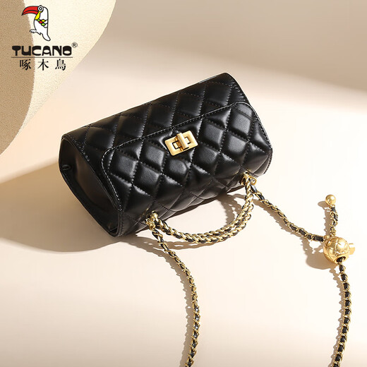 Woodpecker (TUCANO) bag women's bag 2025 high-end sense ladies' small fragrance chain shoulder bag practical birthday gift