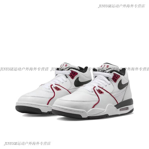 耐克（NIKE） Air Flight 89白红耐磨中帮 复古运动篮球鞋FD9928-101 CW2616-101  40