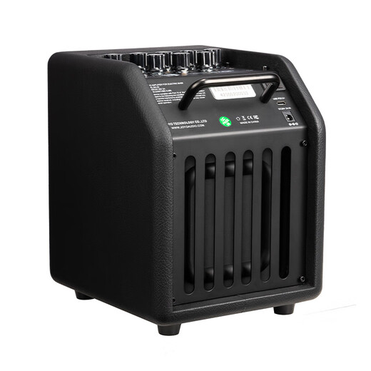 Zhuole Electric Bass Speaker 2025 New BA-30 Portable OTG Live Recording, Playing and Singing Full-range Analog Dynamic Sound BA-30 White + JM60 Metronome + Gift Package