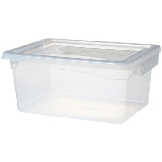Großkapazität verdickte Kunststoff Frischwachtbox Transparent Einsatzetik