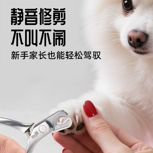 Mao Mi Cat Nail Clippers Cat Nail Clipper Special for Novice Cats Pets Dog Nail Clippers Cat Clippers Nail Trimming Artifact All Steel Pet Clippers and Grinding Set