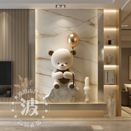 Nouvelle ancre féminine intérieure chaude 3D fond de diffusion en direct atmosphère de prise de photo rapide à la main tissu de fond amovible K-6626 2,5 mètres de large X 2,5 mètres de haut lentille super haute sensation