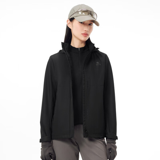 Pelliot (Pelliot) Pelliot Outdoor Sports laufende windprofessionelle Softschalenjacke warm und samtiger Bergsteigeranzug Einfacher und modischer lässiger Kleidung Licht Beige-Women Model M