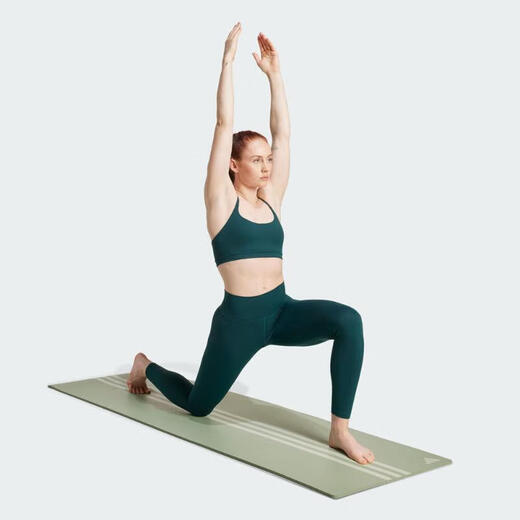 Adidas Top Sports Women's All Me 7/8 L Yoga Pilates Nude Tight Sports Fitness Nine-Point Pants JW7581 L