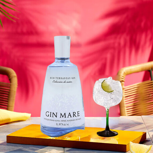 GIN MARE 玛瑞金酒 洋酒 金酒 杜松子酒 琴酒 1000ml