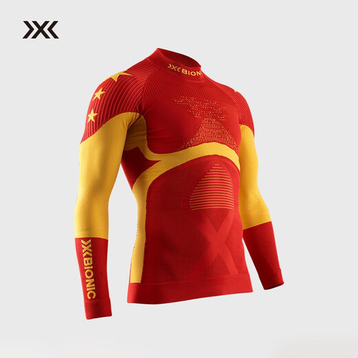 XBIONIC energy-enhancing patriotic ski functional underwear for men and women, warm, moisture-wicking and hiking hiking tops China L