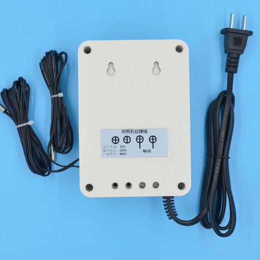 Engineering Solartemperaturdifferenz-Kreislauf Controller 9901 Intelligente Digitaltemperaturdifferenzinstrument Instrument Return Wasserzirkulationstemperaturdifferenz Schalter 9901+2 2,5 Meter wasserdichte Sonde