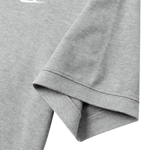 Nike (Nike) Offizieller Schiffsgeschäft kurzärmelige Herrenkleidung, neue Frühlings- und Sommersportwear, modisches atmungsaktives Polo-Hemd, Revers-T-Shirt, FN3895-063/Grey Sticked Small Label XL XL