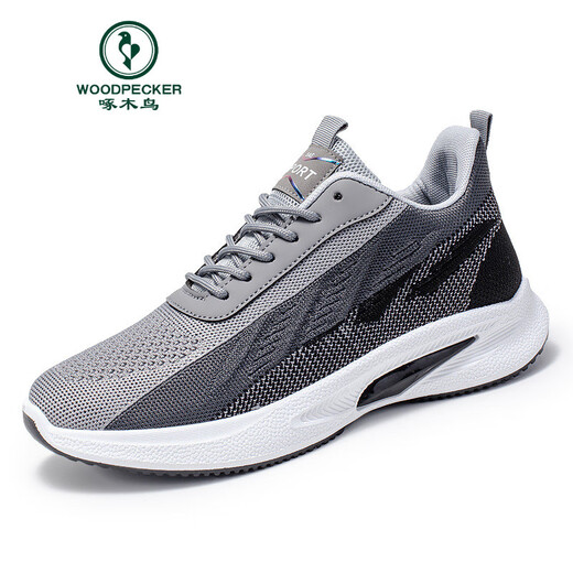 Marca de carpintería de alta mar primavera y verano 2025 zapatos nuevos zapatos informales suaves con calzado para correr resistente a los zapatos deportivos cómodos y de moda hombres 9901 blanco 39