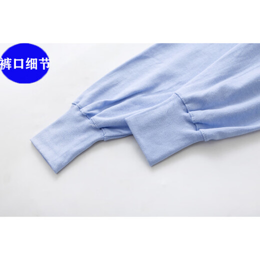 Tianjin Shuangyan brand long johns for middle-aged and elderly men, pure cotton, plus size, loose cotton woolen pants, thin leggings, polka dots, 2 pieces, 3XL, 120 yards, recommended 160-180 Jin Jin is equal to 0.5 kg