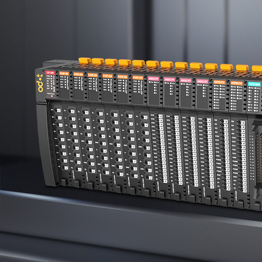 ODOT zero-point industrial-grade distributed remote IO expandable module multi-protocol adapter digital analog input and output signal acquisition compatible with AB Rockwell CL-01BK-GN (terminal required module)