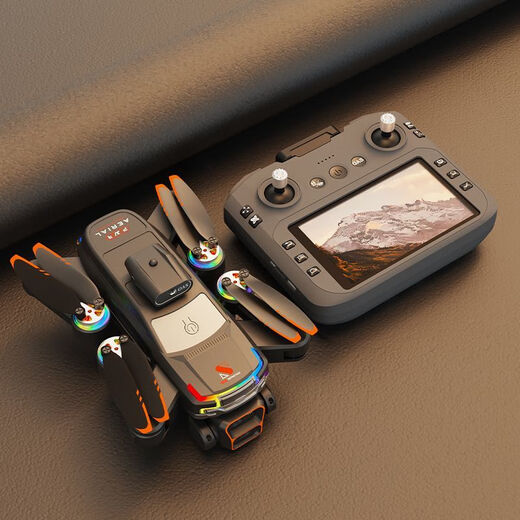
8K large display drone aerial photography high-definition automatic return brushless remote control aircraft boy toys for display (do not take pictures) One battery [color box + storage bag + consumable parts +]