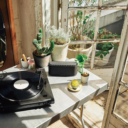 Audio-Technica vinyl record player LP60XBTa Bluetooth wireless turntable vinyl record player retro record player gramophone speaker audio birthday gift white