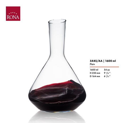 Rona Napa Napa crystal glass decanter wine red wine rapid decanter bottle wine divider NAPA decanter 1600ml