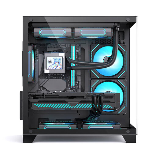 AMD Ryzen R5 5600/7500F/RX6750GRE host RX7800XT 16G graphics card Game live broadcast desktop computer host assembly computer DIY assembly machine Configuration Thirteen R5 5600+RX9060XT host