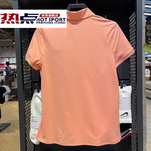 Nike (NIKE) half-sleeved women's short-sleeved summer new lapel POLO shirt fitness sportswear breathable casual T-shirt FQ1575- FQ1575-844 XL