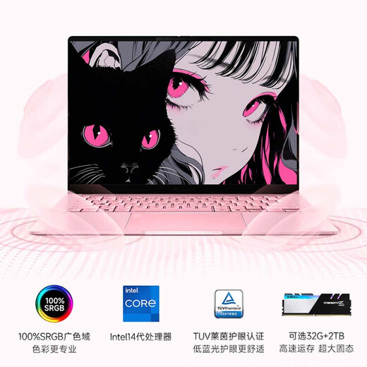 Ji Machinery 30 % Zuschuss 2025 neuer 64G-Laptop der Core i9-Klasse, Studentenbüroprogrammierung, Allround-Notebook-Design, tragbares, dünnes und leichtes Notebook, 4060 unabhängiges Display, E-Sport-Gaming-Notebook, League of Legends AI-Terminal, Core i9-Klasse + 4K-Klassenbildschirm + dünnes und leichtes Erscheinungsbild, 32 G ultragroßer Speicher + 1 TB ultraschnelles Solid-State-30-Tage-Test-Upgrade