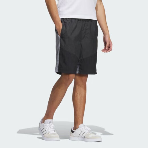 阿迪达斯 （adidas）裤子男装 春夏季新款ins潮时尚梭织工装裤跑步训练健身短裤 IP3883 20 S 建议1-135斤