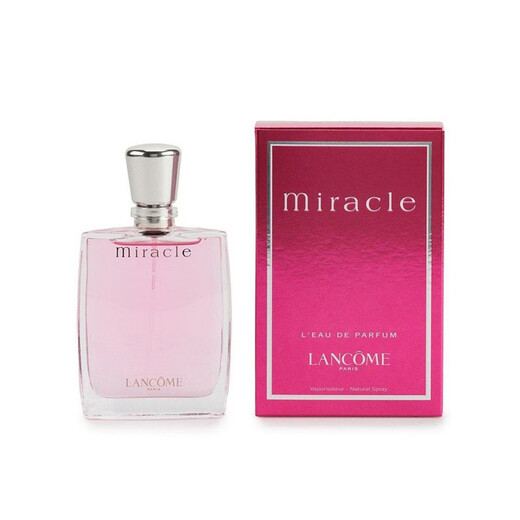 Lancome (LANCOME) New Year's Gift True Love Miracle Lady Eau de Parfum Floral and Fruity 30/50/100ml Genuine Accessories Miracle Lady Hong Kong Warehouse No. 3 50ml