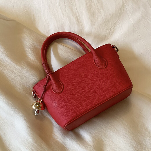 South-style Chio2nd Scontot Bag Women's Bag Summer Multicolor Mini Small Handbag One-Shoulder Crossbody Bag Cherry Red