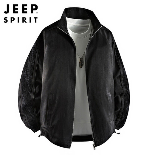 JEEP SPIRIT Jeep jacket men's jacket men's autumn and winter casual high-end style sports high-end sense handsome stand-up collar clothes