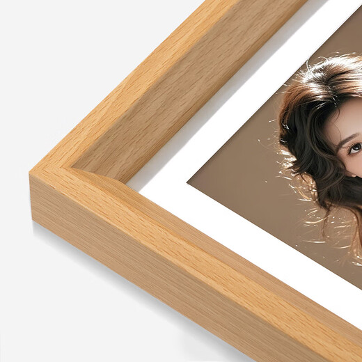 
Jin Longxing photo frames are placed in Taipei European style hanging painting wall photo wall wedding photo baby photo frame 6 inches to simple wood color-9906-1-Manufacturer direct post