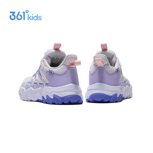 361 Kindersportschuhe 25 Herbst Männer und Frauen Kinder leichte Sportschuhe Dichtes Netz atmungsaktiven Outdoor -Schuhen lila 31