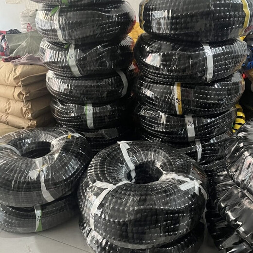 Threaded protective sleeve large diameter spiral protective black color flame retardant protective wholesale custom hose cable tube bundle wire tube 8mm100 meters
