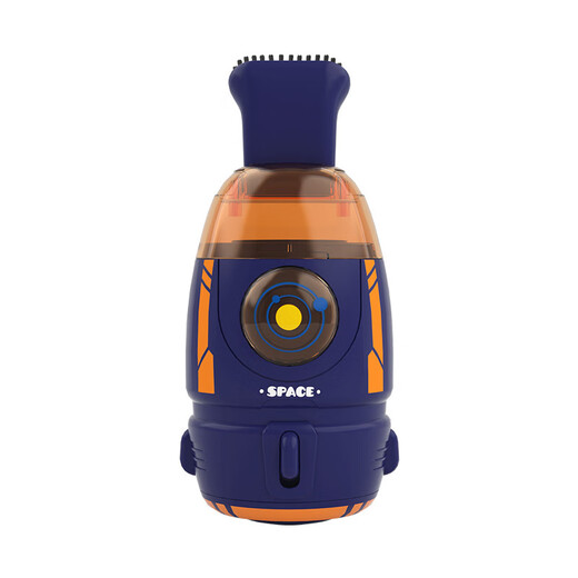 
Yushuai electric desktop vacuum cleaner to clean children's rubber dandruff keyboard small convenient rocket desktop cleaning machine 629 rocket vacuum cleaner - English packaging [blue-usb charging version]
