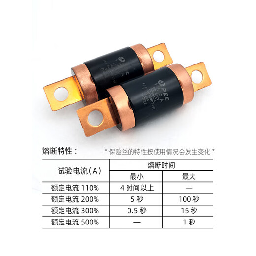 Evfp150A Seiko Parker New Energy High Voltage Fuse 450V Bolt Type Black 150A