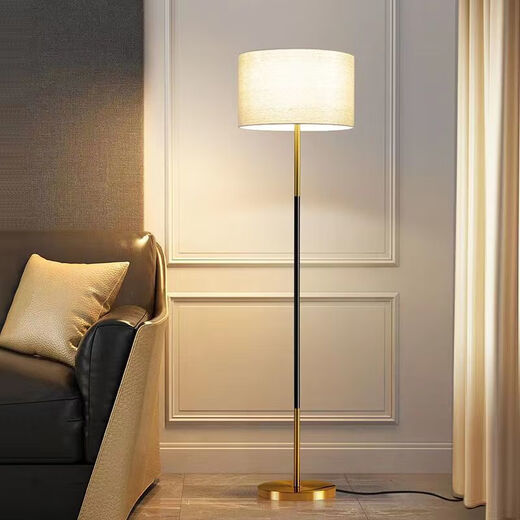 Huale Group Stößen Lampen moderne einfache Wohnzimmer Schlafzimmer vertikaler bodenstehender Tischlampe Atmosphäre Französische Nachtlampe grenzüberschreitend 1396-Drei-Farblicht-5W