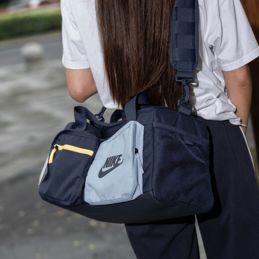 Nike (NIKE) fitness bag men and women single shoulder crossbody bag sports travel hand-carrying bucket bag men and women BA6169-410 BA6169-410() 1
