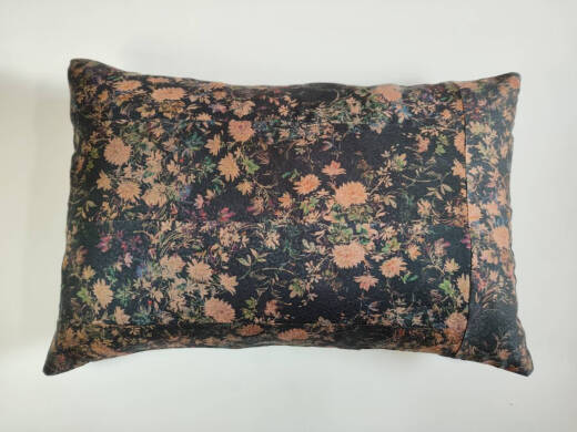 XMSJ mulberry silk single veil patchwork pillowcase pillowcase cushion cover core-free 1048*48cm