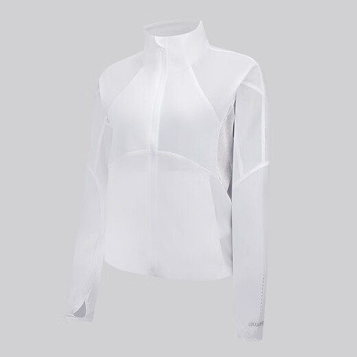 lululemon丨Classic-Fit Ventilated Women's Running Classic Cut Ventilated Jacket LW4BYZS White S /6