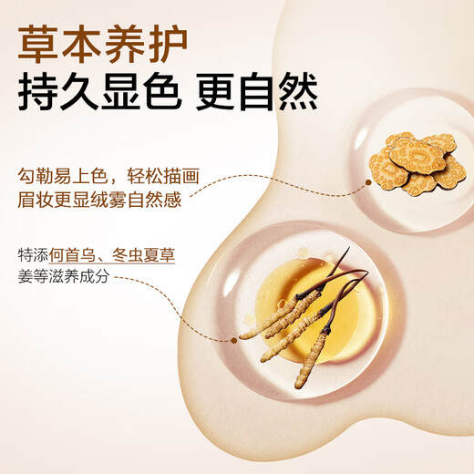 COLOUR ZONE Color Zone Ultra-Fine Chopper Eyebrow Pencil Waterproof, Sweatproof and Non-fading Wild Eyebrow Powder Lying Silkworm Eyebrow Pen Women Christmas Gift for Girlfriend