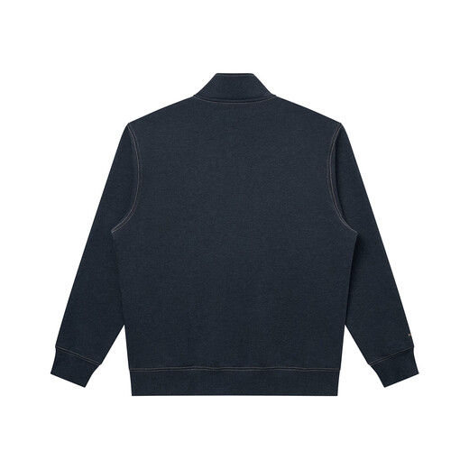 HAZZYS Men's Clothing Spring and Autumn Simple Casual Men's Tops Half-front Pullover Sweatshirts for Men ABTZE0CCI36