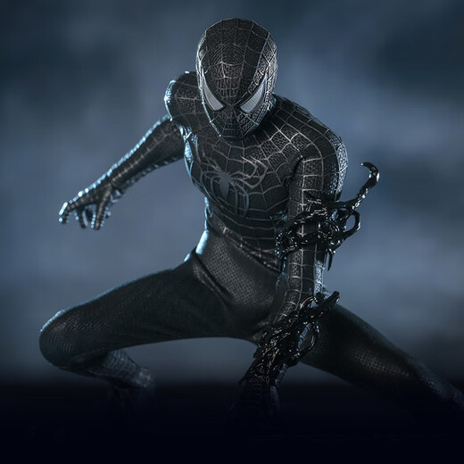 HOT TOYS蜘蛛侠3 蜘蛛侠(黑色战衣)1:6比例珍藏人偶 MMS727普通版