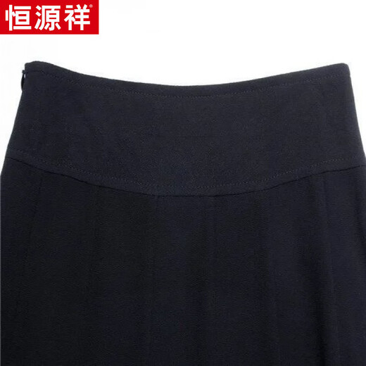 Hengyuanxiang Summer Women's Mother Falda Madre Falda de mediana edad Luz versátil y falda de baile delgada Falda A-Line Falda 753 Tamaño promedio 27 [Circunferencia de cintura 2 pies]