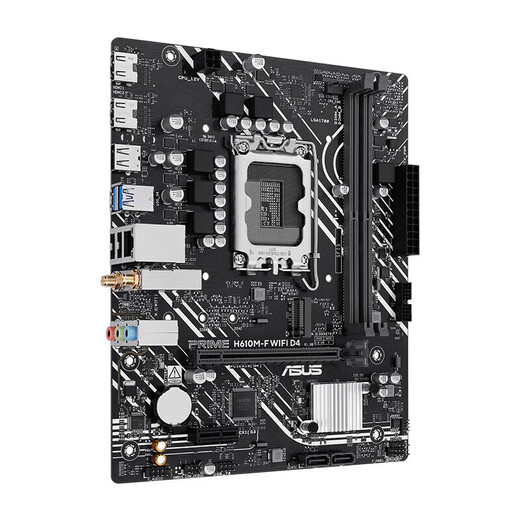 ASUS CPU-Motherboard der 12. Generation i5 12400f 12490f 12600kf lose Chips Boxed Board U-Set H610M-F WIFI DDR4 i5-12400F lose Chips dreijährige Ladengarantie