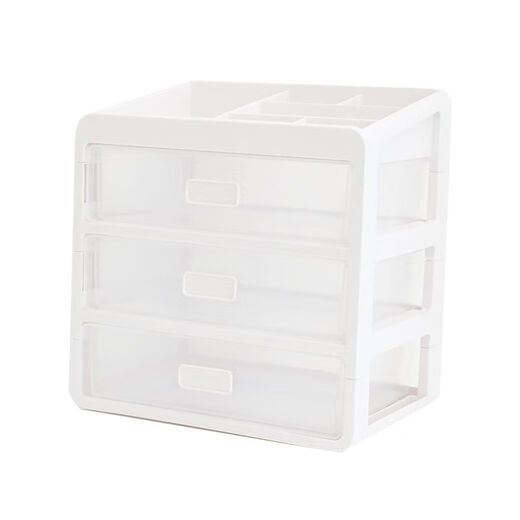 Pupan Desktop Storage Box Cosmetics Sortiertisch Schminktisch Rack Schublade für Studentenwohnheime extra großes vierstöckiges 9276 Senden Aufkleber