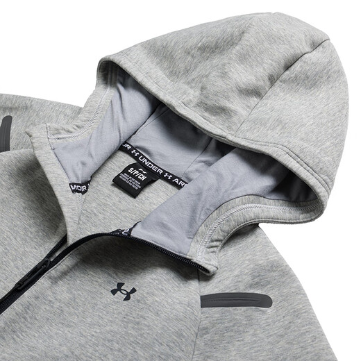 Veste féminine de l'armure (Underarmour) 2025 Été Nouvelles vêtements de sport exercice extérieur veste à capuche en tricot veste à la mode veste décontractée 1379842/011 XS