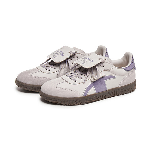 Champion【丁禹兮同款】冠军25秋季新品T头德训鞋女潮流复古休闲鞋男 浅紫（女款） 36 (225mm)