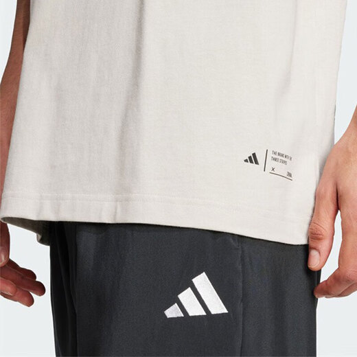 Adidas (adidas) Männer und Frauen kurzärmelig 2025 Sommer New Panda Panda Print chinesischer Sport und ungezwungenes atmungsaktives T-Shirt JZ3271 S