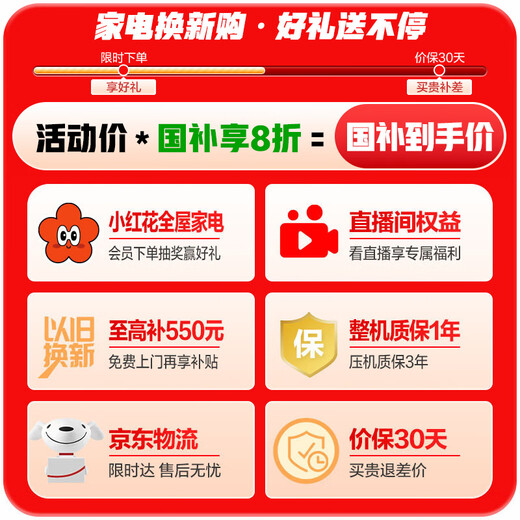 Haier 251 liter air-cooled frost-free three-door multi-door household small refrigerator small Haier 255 upgraded rental office BCD-251WGHC3E7WV (Silver)