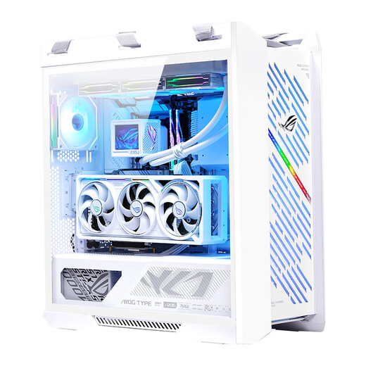 ASUS ROG 9800X3D RTX5080/5070Ti New Sun God Night God Raptor GX601S ROG Family Bucket 5090 Complete Game Desktop E-Sports AI Computer Host Ryzen 7 9800X3D+RTX5080丨Three