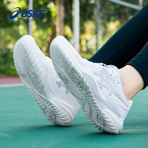 Asics tennis shoes women's spring new professional wear-resistant training sports shoes GEL-CHALLENGER 15 1042A294-101 37