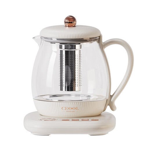 Coool Pot Office Office чайник сгущенной стеклянный чай для всех видов тушеного мяса GC674 Mini Health Pot SUS316 (с фильтром 0,8 л.