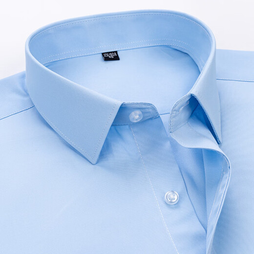 Gy Goldlion 2025 Summer Nuevo camisa de algodón de manga corta Negocio para hombres Camisa de moda de moda para jóvenes DX6630 38