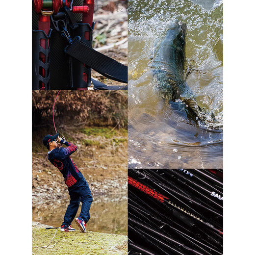 达亿瓦（DAIWA）2225款火蜥蜴路亚竿远投直柄枪柄溪流轻量泛用竿 682m LXB 枪柄两节